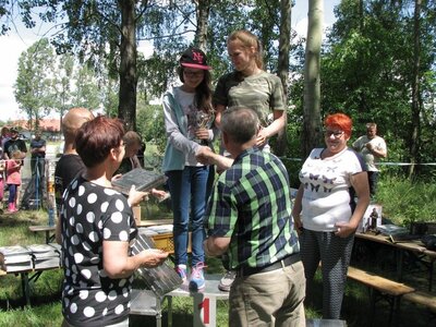 Dziecięce wędkowanie w Biestrzynniku 